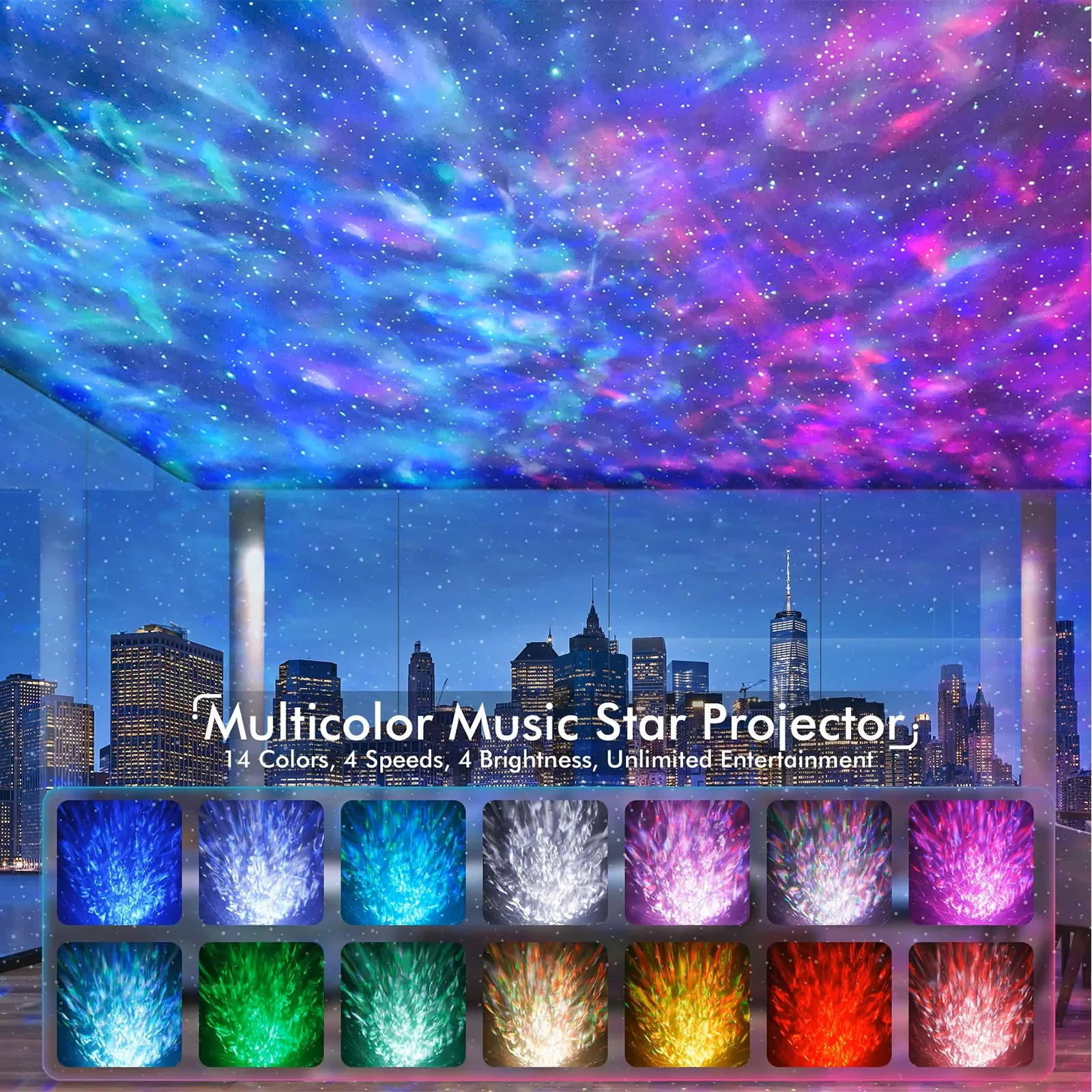Smart Galaxy Projector Dinosaur Egg Lamp - Image 5