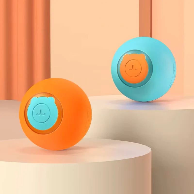 Smart Interactive Rolling Cat Toy Ball – Self-Moving Electric Bounce & Chase Toy for Cats & Small Dogs - Image 3