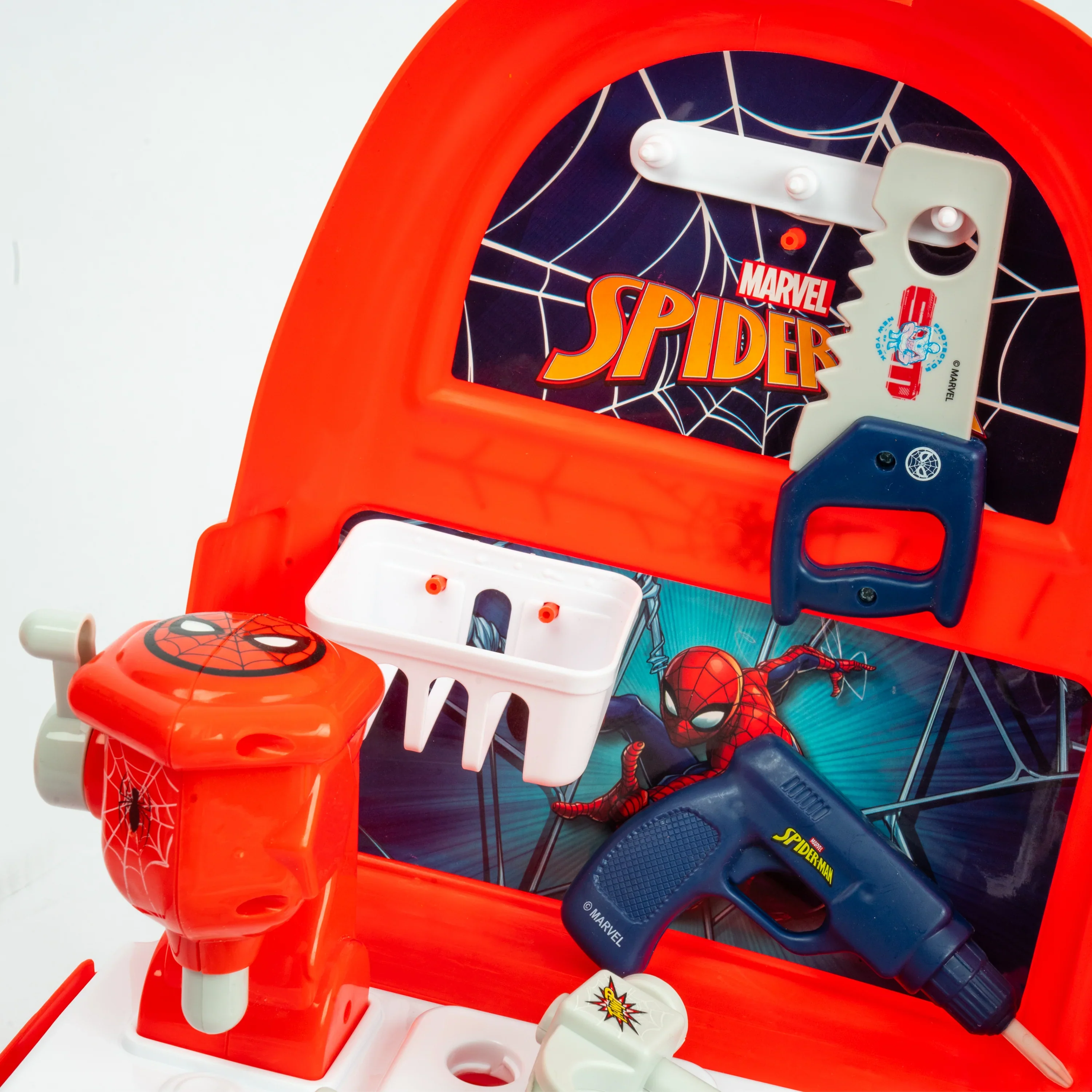 Spider-Man Handyman Backpack – 18 Piece Tool Kit - Image 6