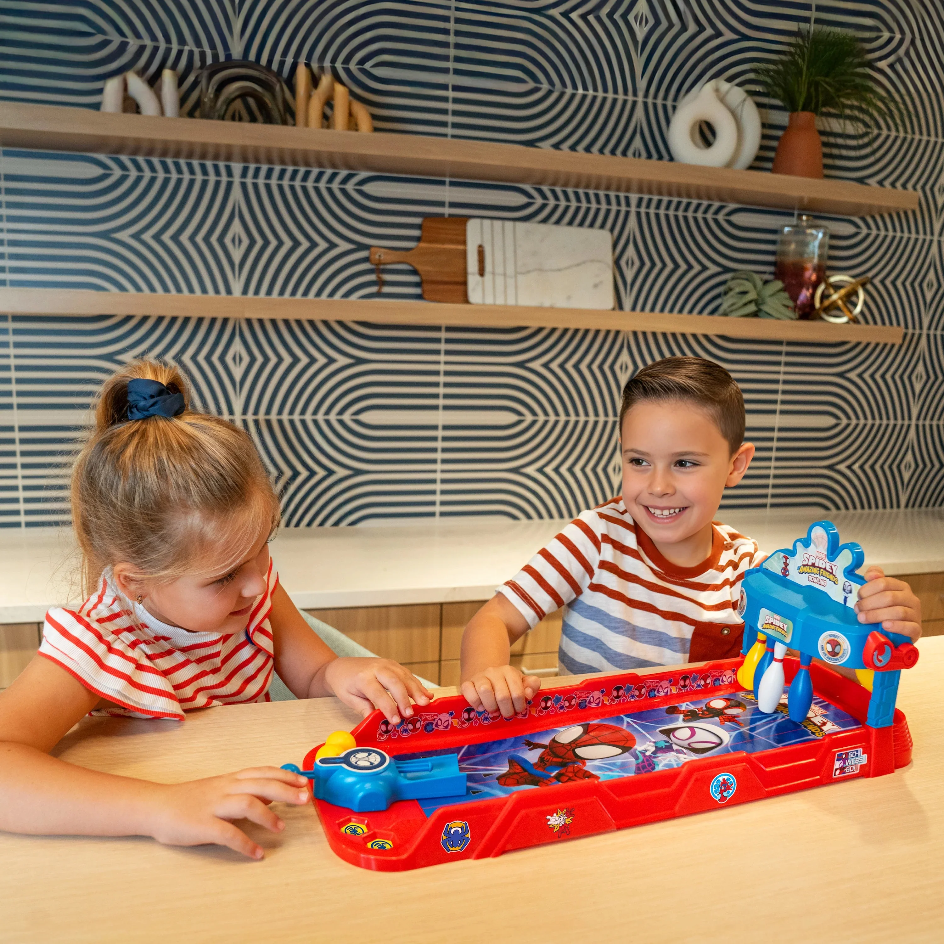 Spidey & His Amazing Friends Tabletop Bowling Play Set - Image 3