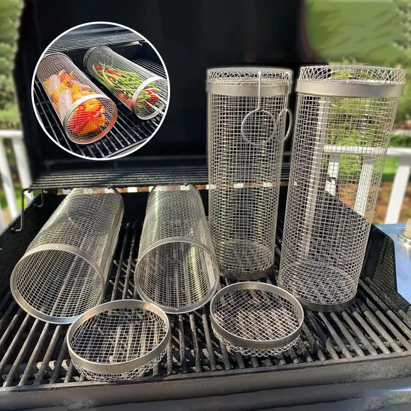 Stainless Steel Grilling Basket - Image 5