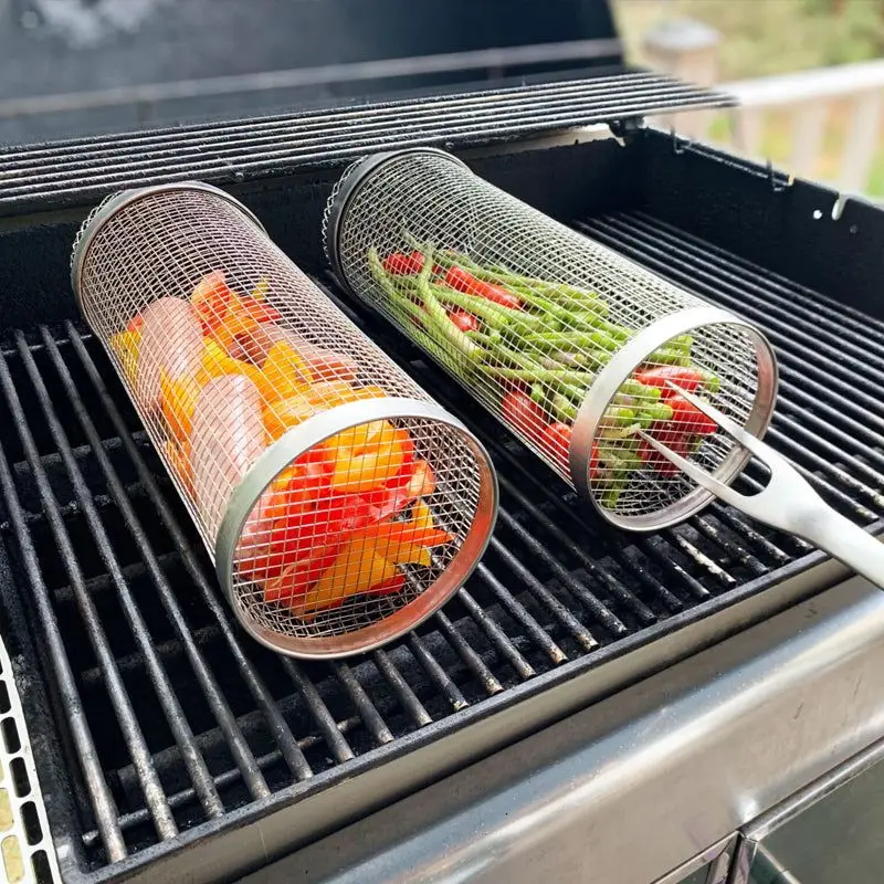Stainless Steel Grilling Basket - Image 8