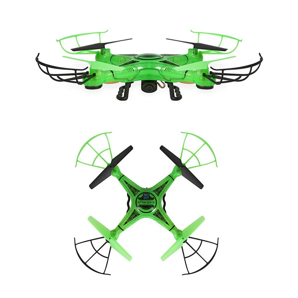 Striker-X Glow-in-the-Dark HD Camera Drone – 2.4GHz RC Quadcopter with HD Video & Night Flight Lights - Image 3