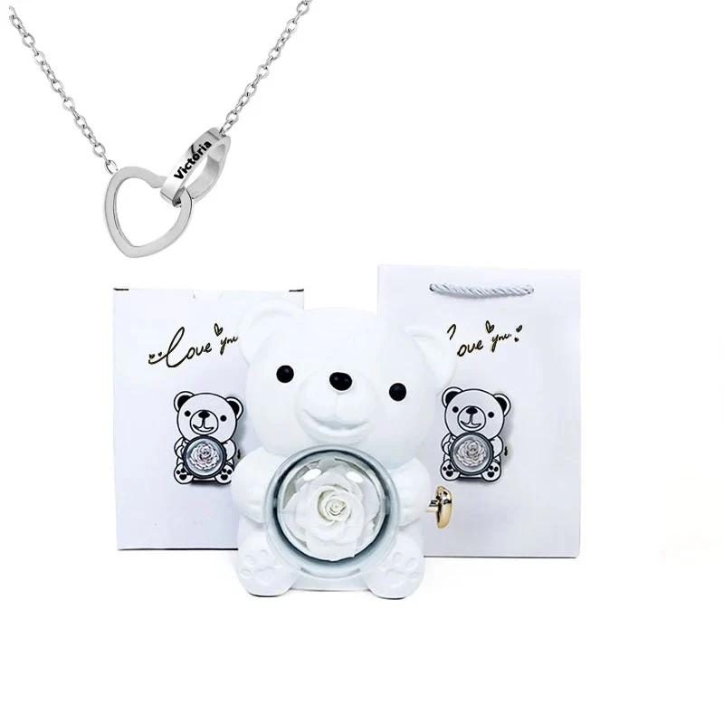 Teddy Bear - Eternal Rose Gifts Box - Image 16
