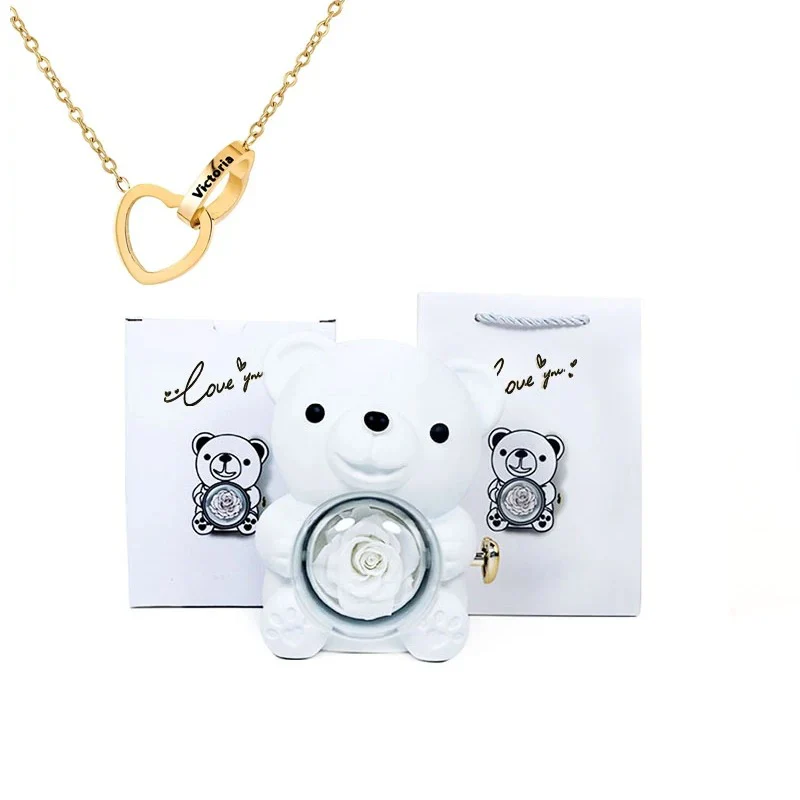 Teddy Bear - Eternal Rose Gifts Box - Image 17