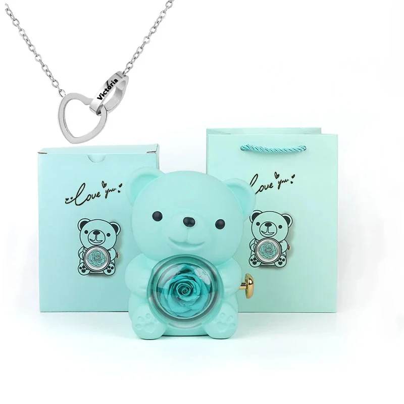 Teddy Bear - Eternal Rose Gifts Box - Image 19