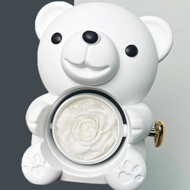 Teddy Bear - Eternal Rose Gifts Box - Image 4