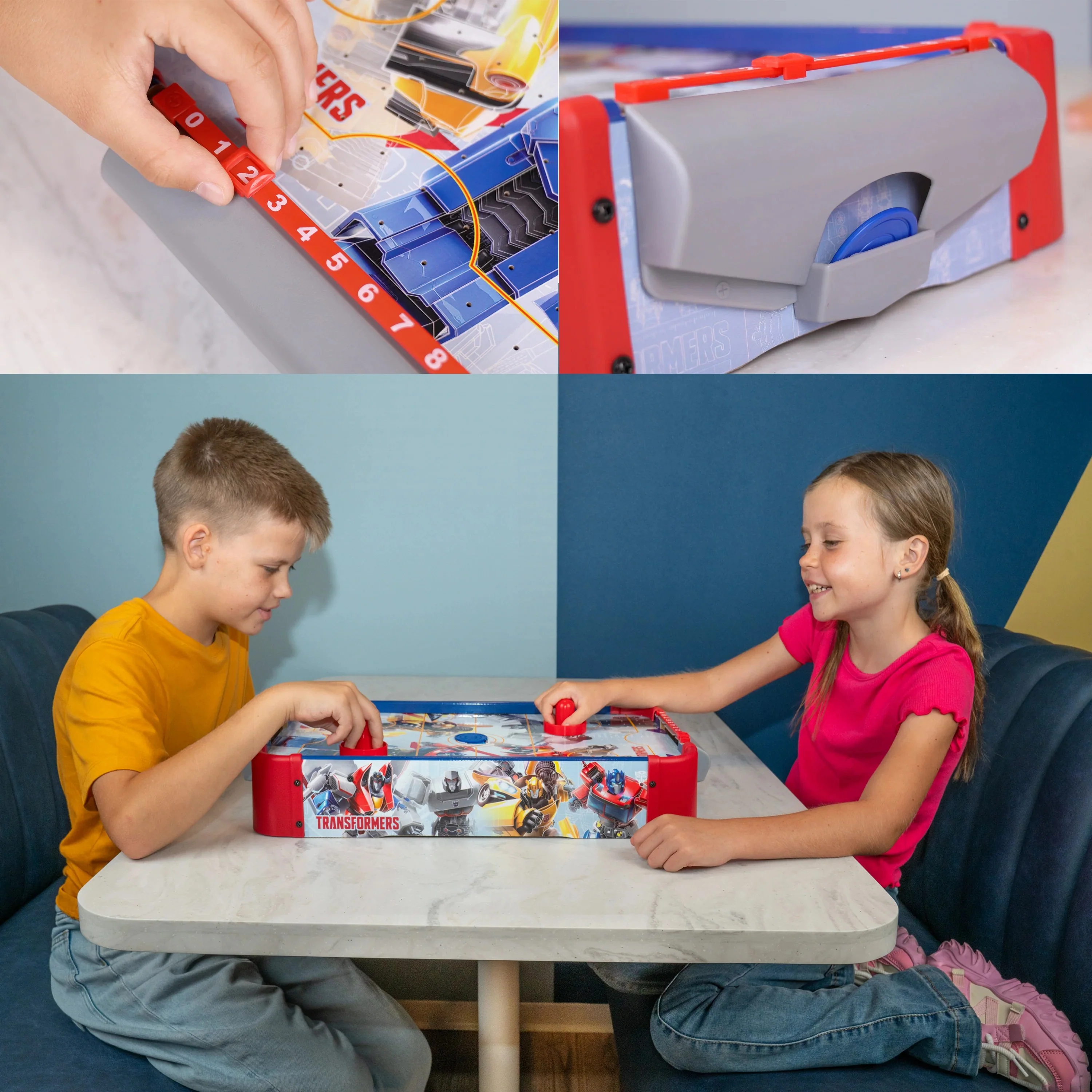 Transformers Wooden Electronic Air Hockey Table - Image 4