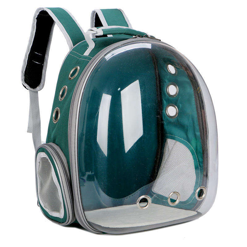 Transparent Capsule Pet Carrier Backpack – Foldable Travel Design - Image 10