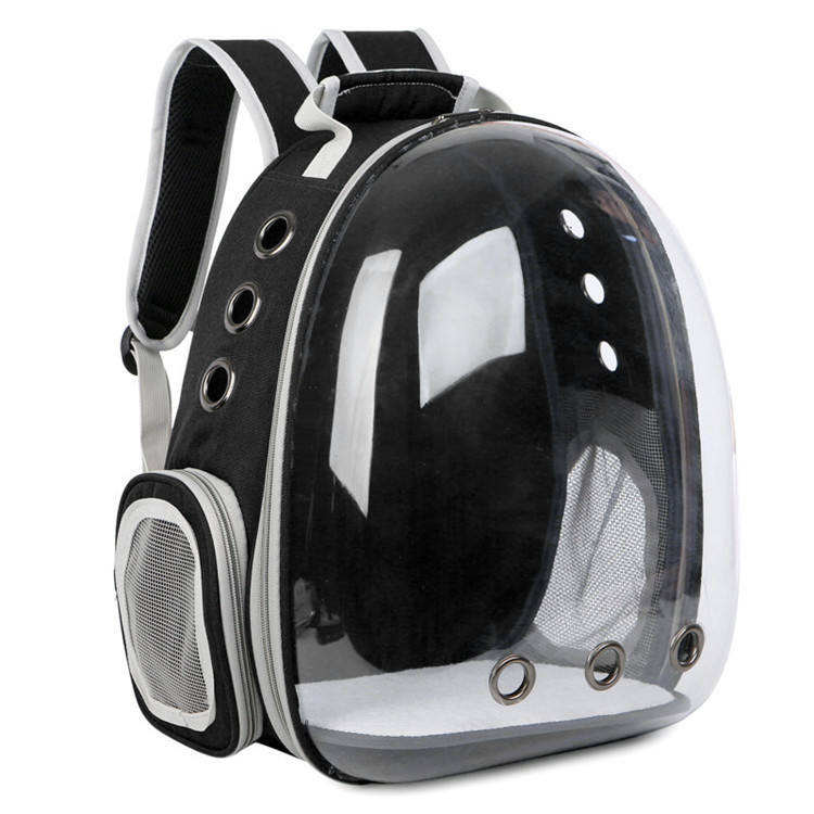 Transparent Capsule Pet Carrier Backpack – Foldable Travel Design - Image 5