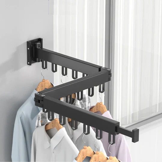 Tri-Folding Clothing Rack - Image 4