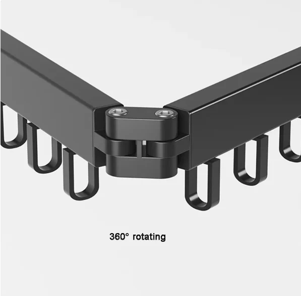 Tri-Folding Clothing Rack - Image 6