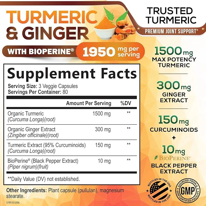 Turmeric Curcumin Supplement - Image 9