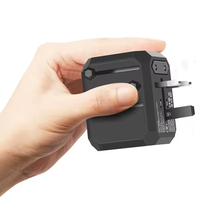 Universal Travel Adapter (US/EU/AU/UK) All-in-One International Plug Charger - Image 4