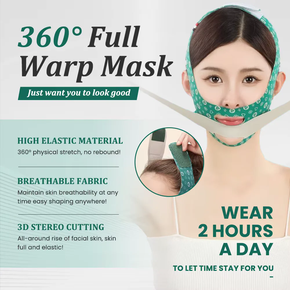 V Face Slimming Mask – Chin & Cheek Lift Up Bandage - Image 5