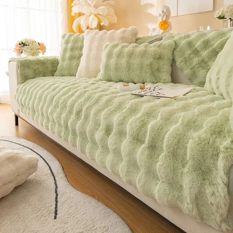 Warm Plush Sofa Cushion - Image 10