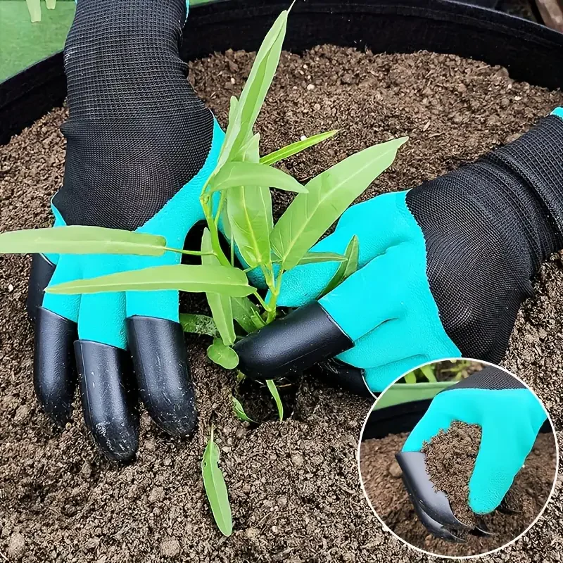 Waterproof Gardening Gloves with Claws – Durable Latex Grip for Digging & Planting - Image 2