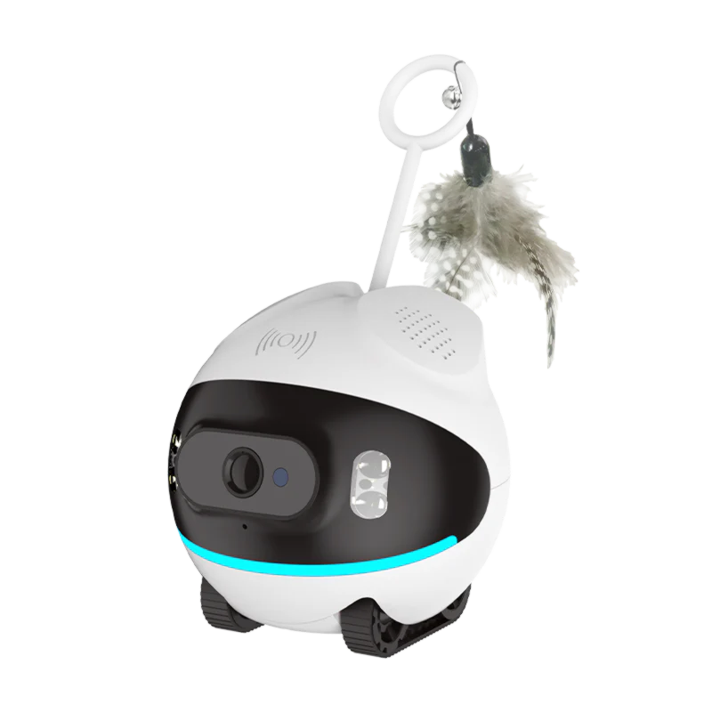 Wireless 360° Pet Camera – Full Room View with Power-Free Tracking, No Blind Spots, Indoor Plastic Pet Monitoring Camera for Living Room - Image 4